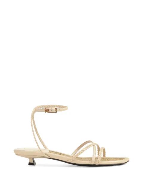Sergio Rossi Braid sandals Neutrals B14690MFL431110