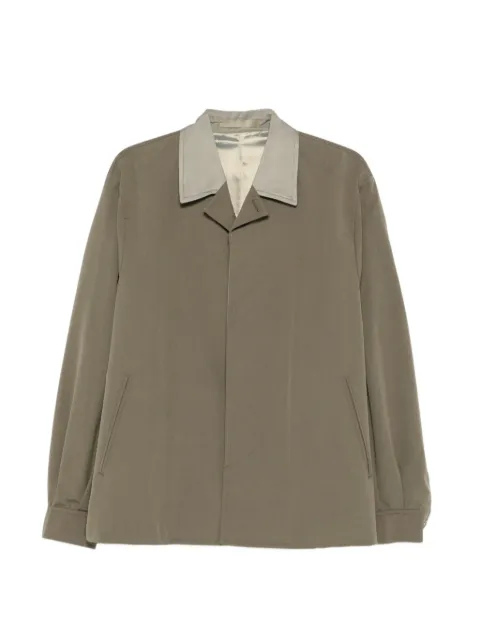 OUR LEGACY Pack contrast-collar jacket Green M2260PDL