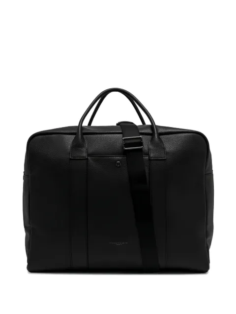 GIANNI CHIARINI Florence top handle textured luggage Black BSNB20219GRNCRVFLORENCENERO