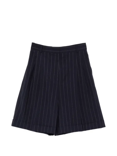 Max Mara Mstere pinstripe shorts Blue 2616141011600