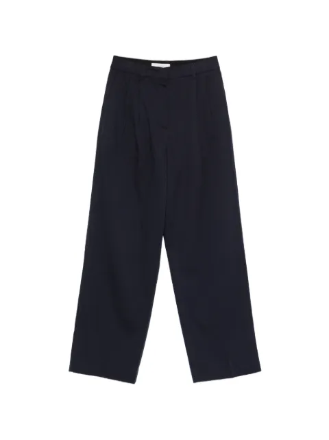DUNST pleated tailored trousers Black UDPA6A224N2
