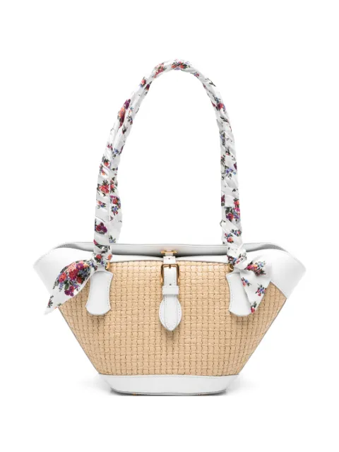 Dolce & Gabbana floral-handle tote bag Neutrals BB7815A0067