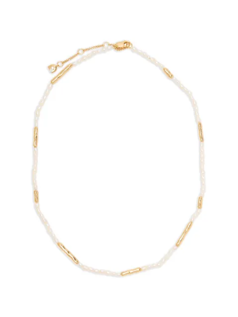 Astrid & Miyu Molten necklace Gold AM25Q3PBNPRLMOLTG