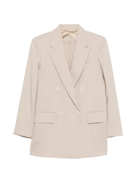 Max Mara double-breasted jacket Neutrals 2611041161600