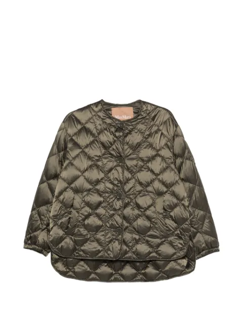 Max Mara quilted button jacket Green 2619481074600