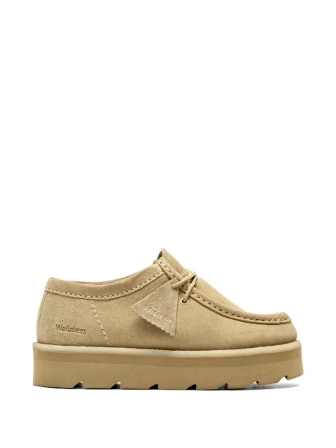 Clarks Originals Meare Wallabee WMNS platform boots Neutrals 26183785