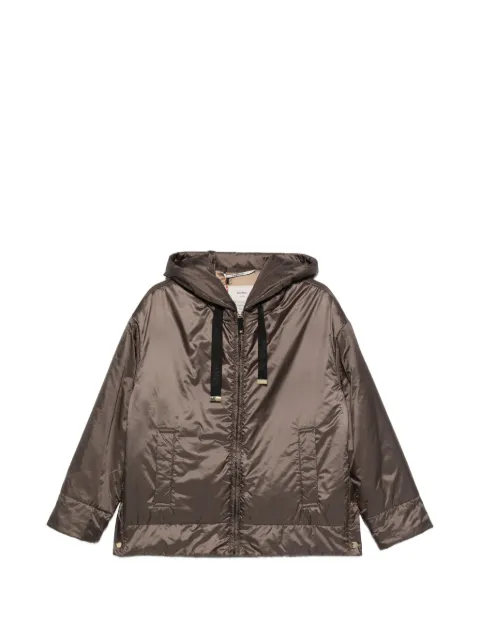 Max Mara Mtcdaria hooded zip jacket Brown 2619481054600