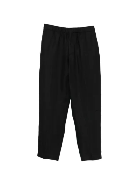 Lardini elasticated trousers Black PAVICECN64404