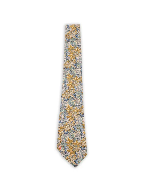 Paul Smith floral-pattern tie Yellow M1A0TIEU02901