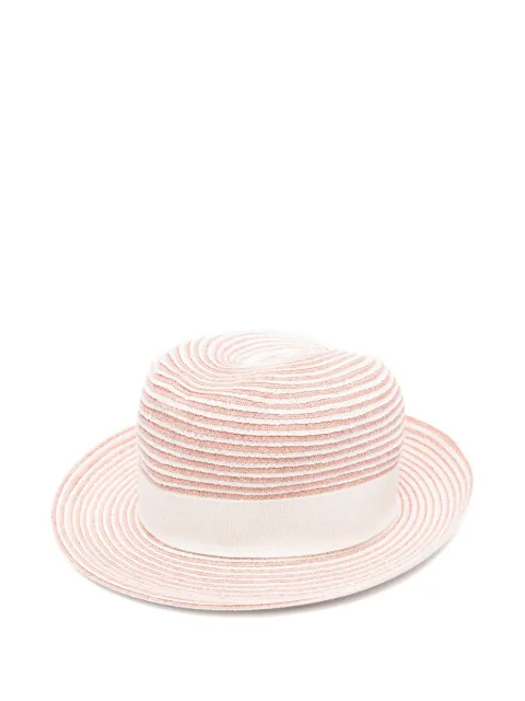 Eleventy striped ribbon hat Pink M82CPLM12TES0M283