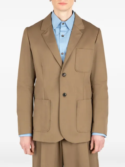 Société Anonyme patch-pocket jacket Neutrals GRANPASA18M98CN100