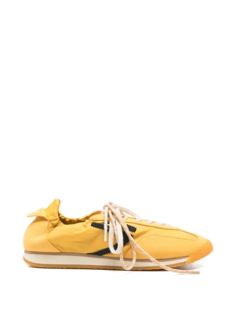Puraai logo-detail sneakers Yellow PU602P023