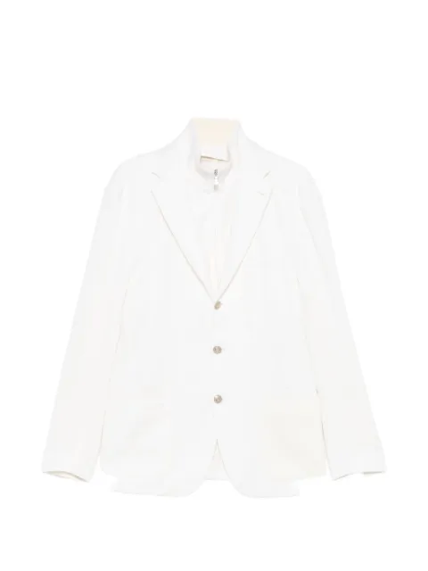 Eleventy single-breasted blazer White M75GIAK07TES0M023