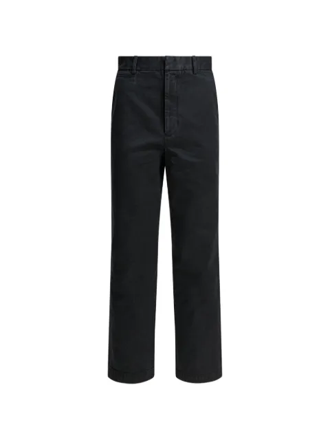 Auralee button pocket trousers Black A25AP04CPBLACK