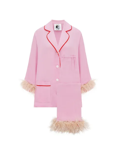 Sleeper detachable-feathers pajama set Pink PRSP02P006F
