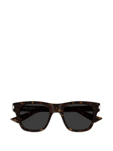 Saint Laurent Eyewear tortoiseshell-effect square-frame sunglasses Brown SL875002