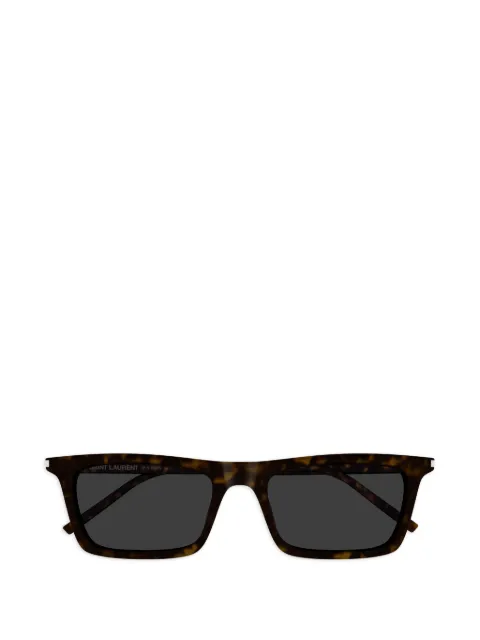 Saint Laurent Eyewear rectangle-frame sunglasses Brown SL890BETTYTHIN