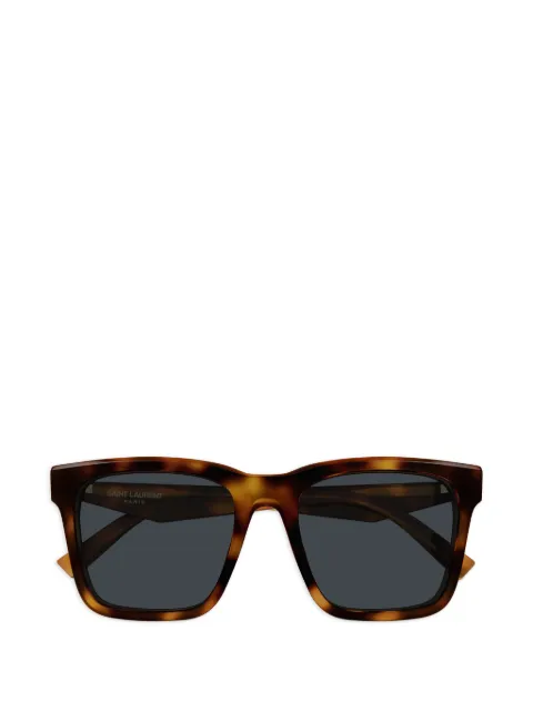 Saint Laurent Eyewear square-frame tortoiseshell sunglasses Brown SLM170003