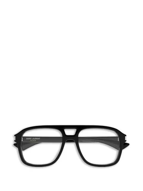 Saint Laurent Eyewear pilot-frame glasses Black SL881OPT
