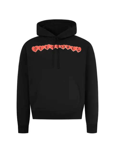 Pleasures graphic-print hoodie Black P25W083