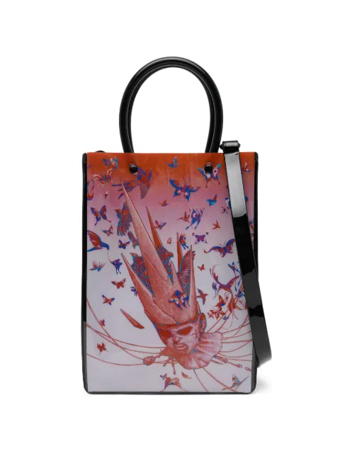 PEACE AND AFTER The Mad Prince tote bag Red LP25JJBG01BLACK