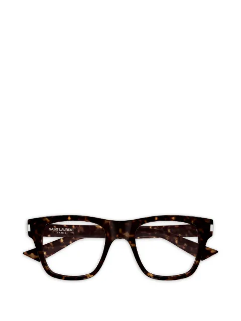 Saint Laurent Eyewear square-frame glasses Brown SL875OPT002
