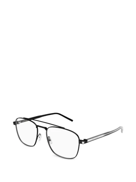 Saint Laurent Eyewear pilot-frame glasses Black SL665OPT001