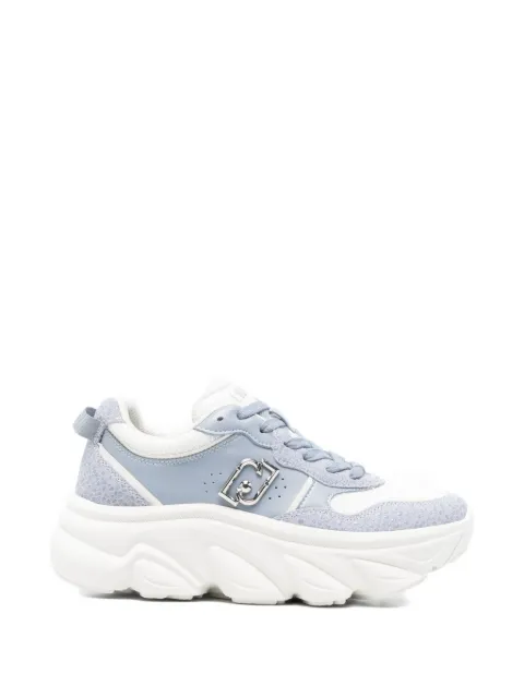 LIU JO Steffy 01 logo-plaque sneakers Blue BA6025PX825