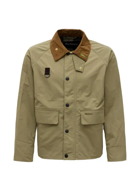 Barbour corduroy collar jacket Green MCA1093
