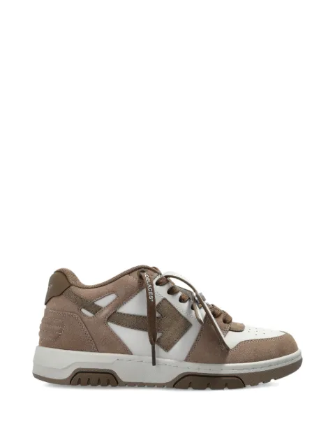 Off-White Out Of Office lace-up sneakers Brown OMIA189S26LEA005096D