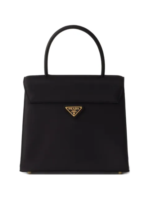Prada Minuit satin handbag Black 1BA656VOOOAC4