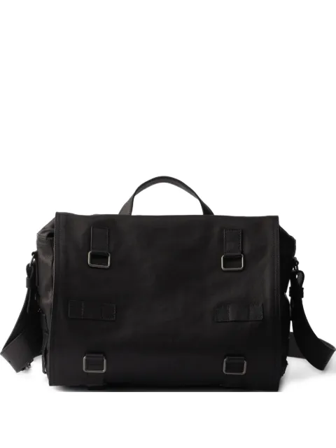 Prada leather messenger bag Black 2VD085VTOP2HE8
