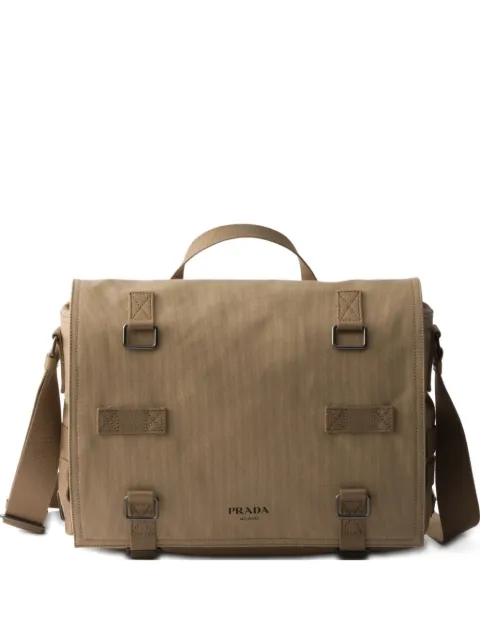 Prada canvas shoulder bag Neutrals 2VD085VOOP010