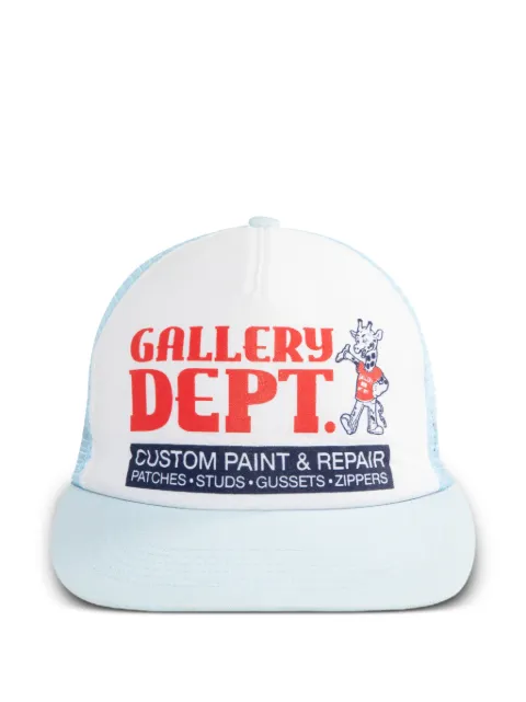 GALLERY DEPT. GD Custom trucker cap Blue ACC009
