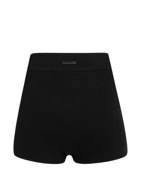 FEAR OF GOD ESSENTIALS Rib Boy shorts Black 192H0257251FW