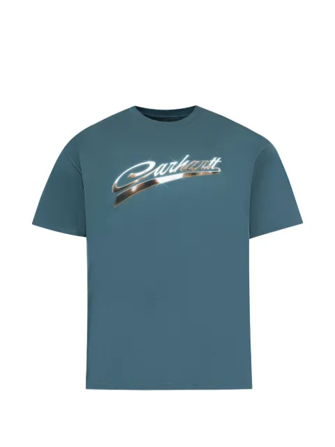 Carhartt WIP logo-print T-shirt Blue I036014