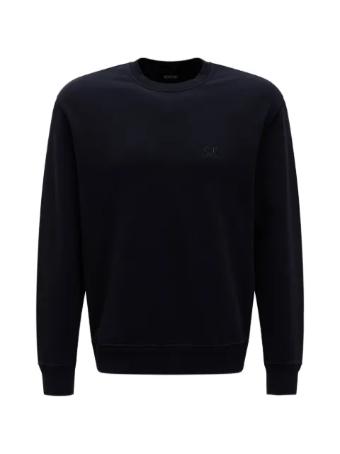 C.P. Company logo sweatshirt Blue 20CMSS036B110044G888