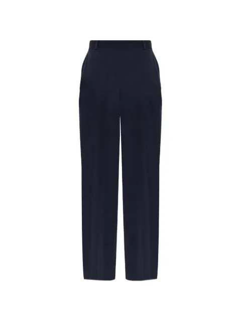Stella McCartney pleated wide-leg trousers Blue 6403023HU704