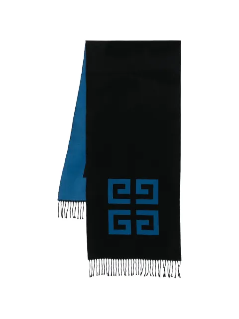 Givenchy fringe-hem scarf Black 710003958003098