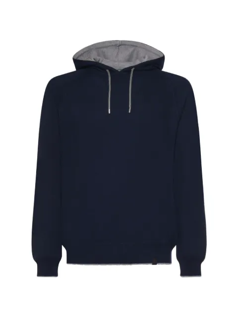 Fay hooded sweatshirt Blue NMMC1522240ZAI