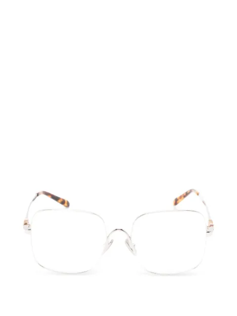 Miu Miu Eyewear square-frame glasses Silver VMU51Y1BC1O1