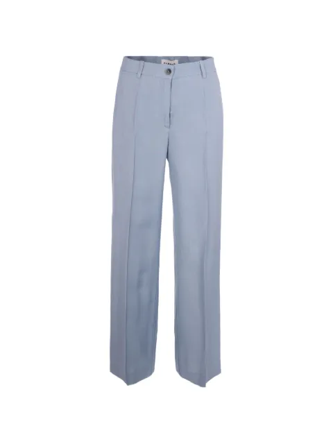 P.A.R.O.S.H. concealed fly palazzo pants Blue D232214RANIA011