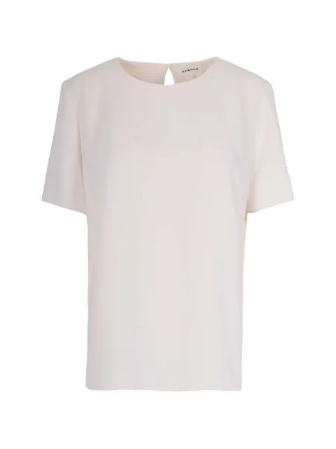 P.A.R.O.S.H. back-vent blouse White D312430PANTY26002