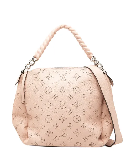 Louis Vuitton Pre-Owned 2016 Monogram Mahina Babylone Chain BB satchel Pink VLJ2H3UMFW7ZSPQ4