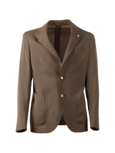 L.B.M. 1911 single-breasted blazer Brown 268364213
