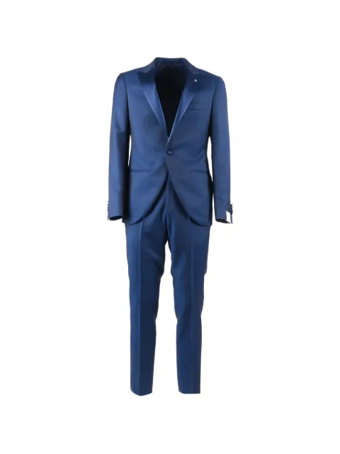 LUIGI BIANCHI MANTOVA single-breasted suit Blue 343300518