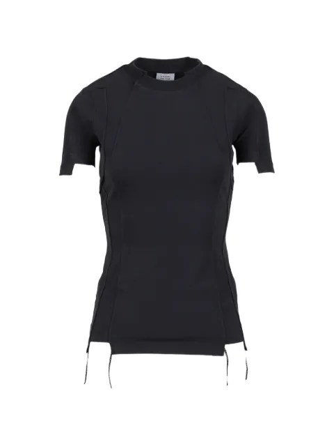 VETEMENTS logo T-shirt Black WE76TR518B