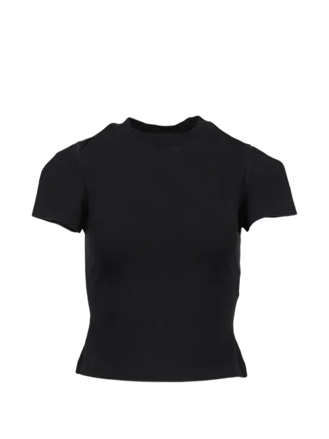 VETEMENTS embroidered logo T-shirt Black WE76TR525B