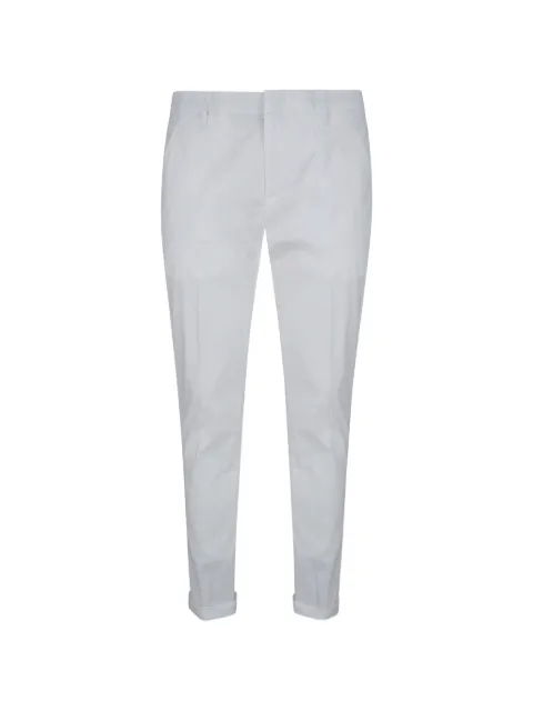 DONDUP cuffed-hem trousers White UP235PS0020U2
