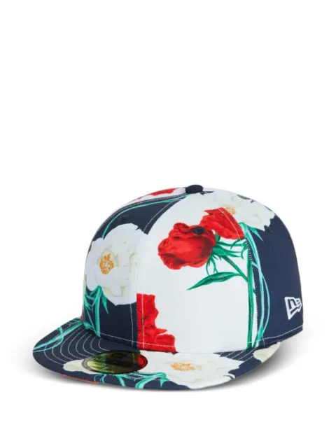 Kenzo x New Era rose-print hat Blue FG58AC971F13